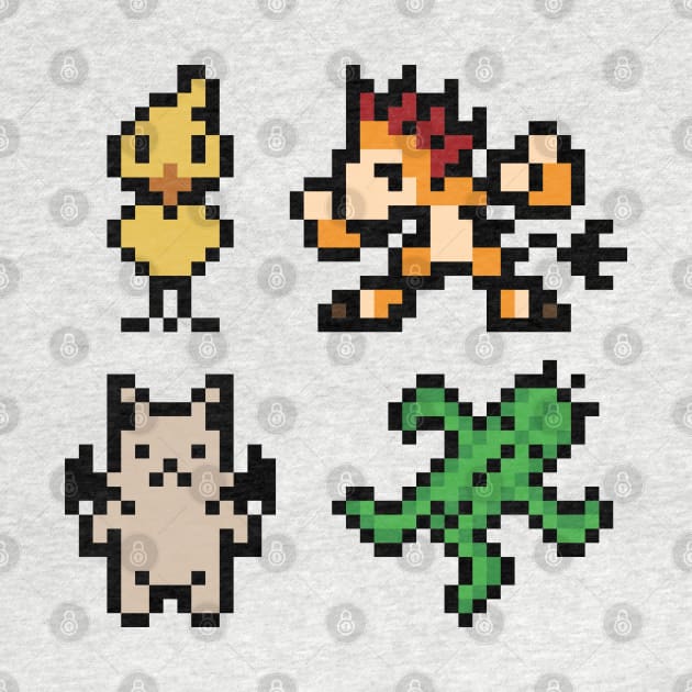 Pocketstation Final Fantasy Friends by inotyler